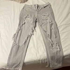 American Eagle Ultra Ripped Mom Jeans